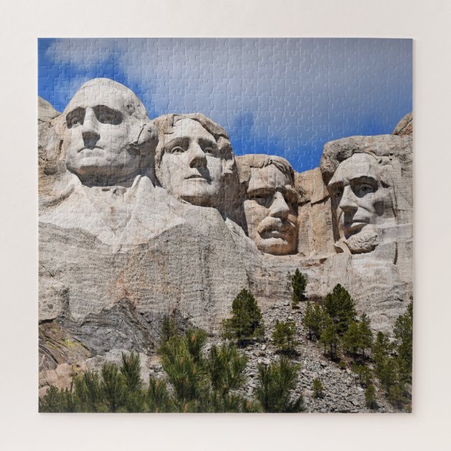Puzzle Mont Rushmore - Dakota du Sud - 20x20 - 676 pcs. (Vertical)