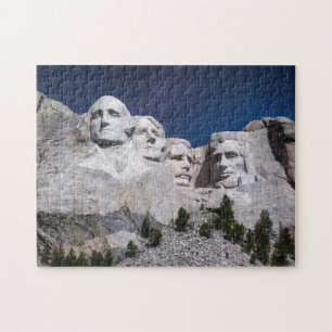 Puzzle Mont Rushmore Timelapse Sky