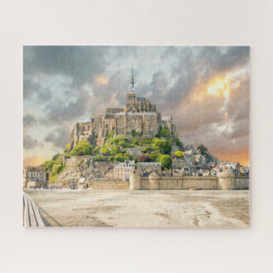 Puzzle Mont-Saint-Michel, Normandie, France