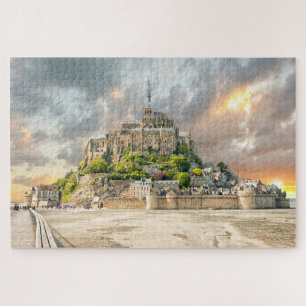 Puzzle Mont-Saint-Michel, Normandie, France