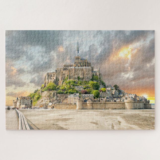 Puzzle Mont-Saint-Michel, Normandie, France (Horizontal)