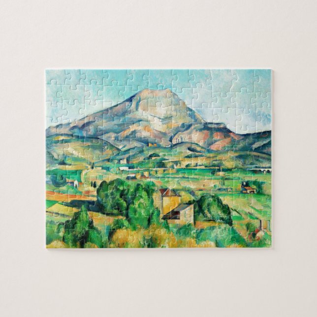Puzzle Mont Sainte-Victoire par Paul Cezanne (Horizontal)