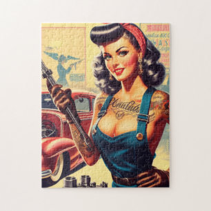 Puzzle Montage mécanique vintage