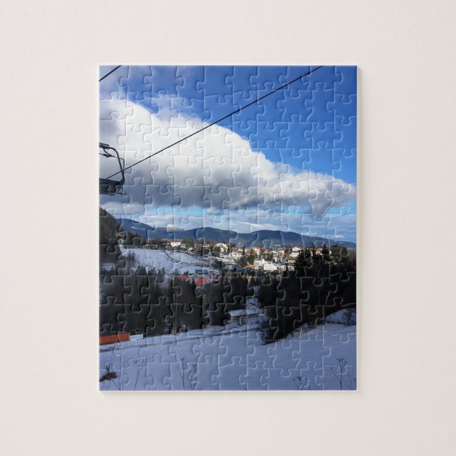 Puzzle Montagne de ski (Vertical)