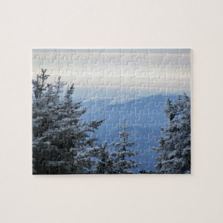 Puzzle Montagne de Sugarloaf sur l'horizon