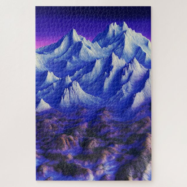 Puzzle Montagnes (Vertical)