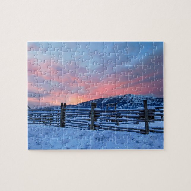 Puzzle Montana Sunrise (Horizontal)