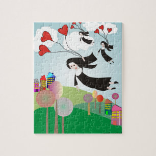 Puzzle montant de nonne