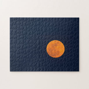 Puzzle Montée de la lune de la Super lune   Savannah, Géo