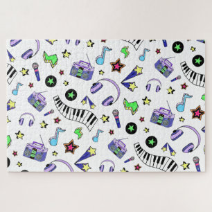 Puzzle Montez la musique