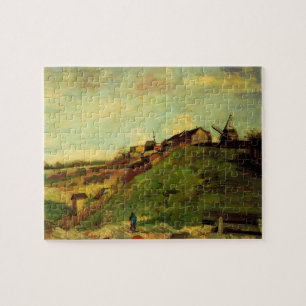 Puzzle Montmartre : Carrière, les moulins par Vincent van