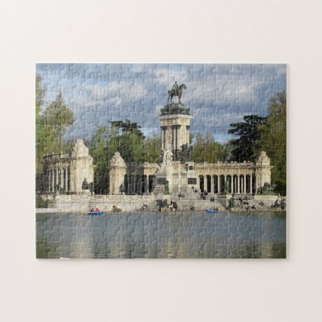 Puzzle Monument à Alfonso XII dans le parc du Retiro de B (Horizontal)