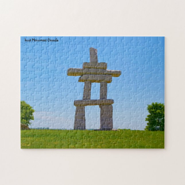Puzzle Monument Inuit Monument Canada (Horizontal)