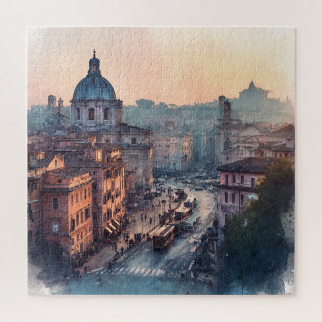 Puzzle Morning in Rome (Vertical)
