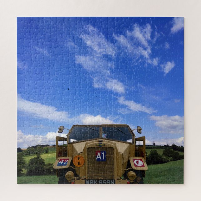 Puzzle Morris, C8, camion de remorquage d'obusiers en tem (Vertical)