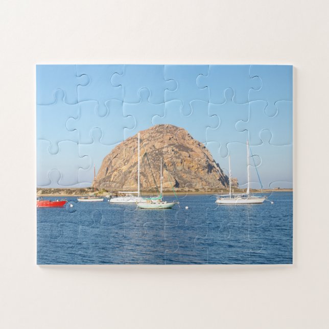 Puzzle Morro Rock, Californie 30-pc (Horizontal)