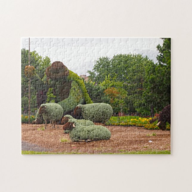Puzzle Mosaïcultures Montréal. (Horizontal)