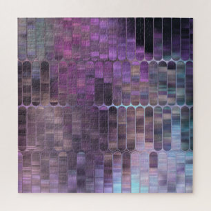 Puzzle Mosaïque brillante : Abstraite brillante multicolo