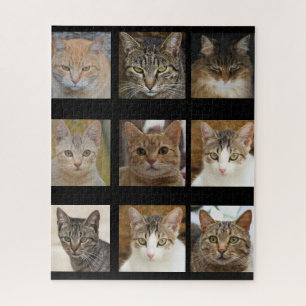 Puzzle Mosaïque de chat Kitty