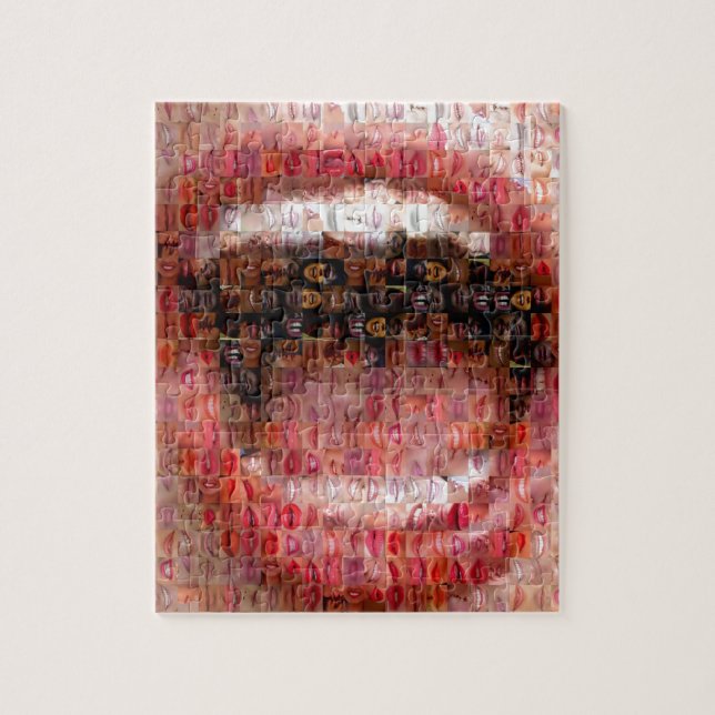 Puzzle Mosaique "fou rire" (Vertical)