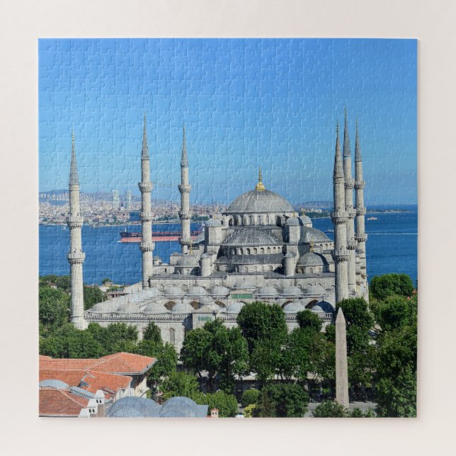 Puzzle Mosquée Bleue du Sultan Ahmed en Turquie (Vertical)