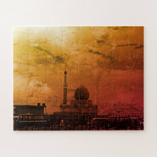 Puzzle Mosquée Buniya de Bagdad en Irak vintage