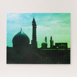 Puzzle Mosquée de Fatima de Qom en Iran vintage