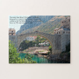 Puzzle Mostar Bosnie L'ancien pont