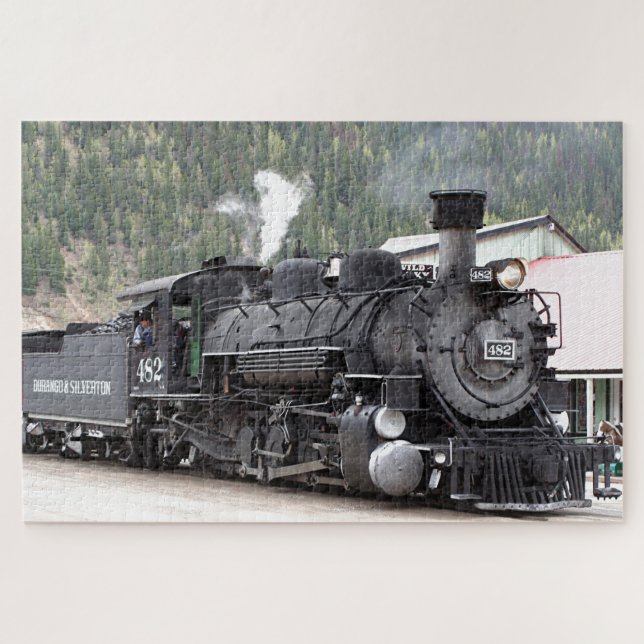 Puzzle Moteur à vapeur, Colorado, États-Unis (Horizontal)