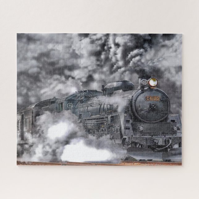Puzzle moteur de locomotive (Horizontal)