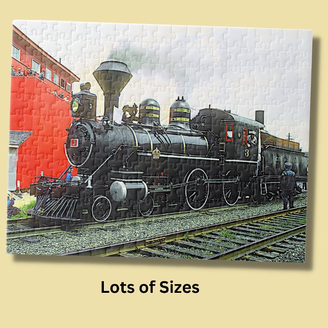 Puzzle Moteur de train à vapeur de Winnipeg (Créateur téléchargé)