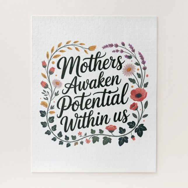 Puzzle Mothers Awaken Potential Within Us (Vertical)