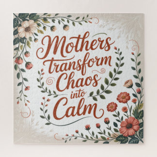 Puzzle Mothers Transform Chaos Into Calm