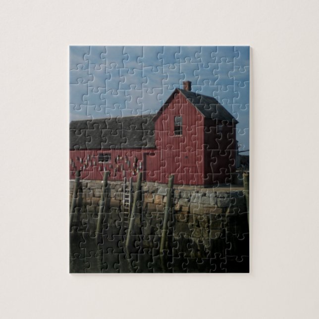 Puzzle Motif #1 Rockport, Massachusetts (Vertical)
