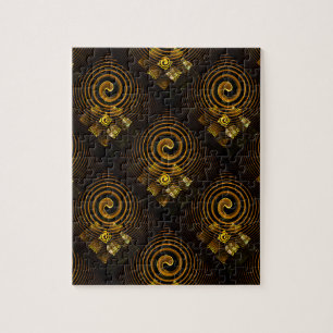 Puzzle Motif artistique abstrait élégant bohème moderne o