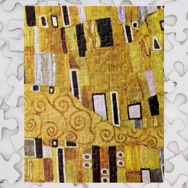 Puzzle Motif baiser de Gustav Klimt, Art Nouveau (Créateur téléchargé)