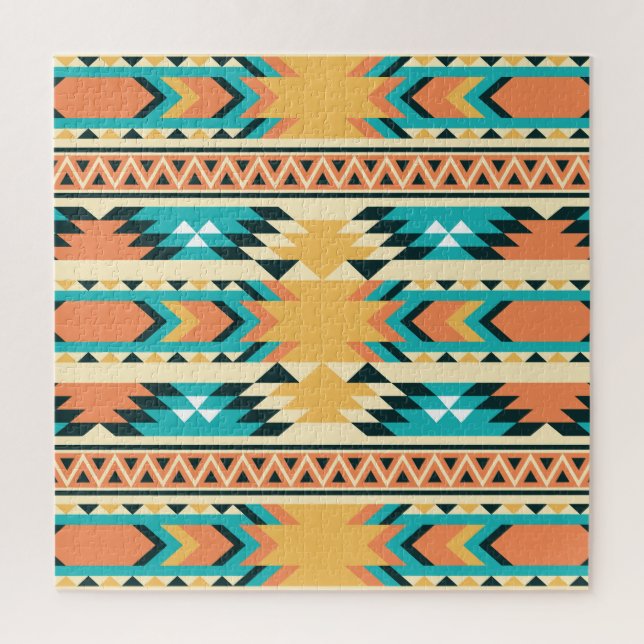 Puzzle Motif Boho de style sud-ouest (Vertical)