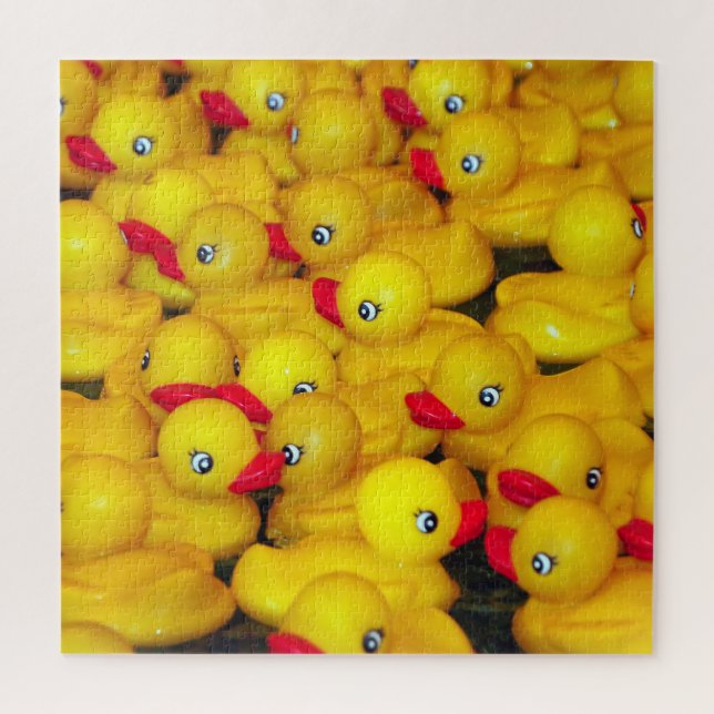 Puzzle Motif canard en caoutchouc (Vertical)