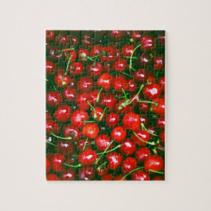 Puzzle Motif Cerises fraîches