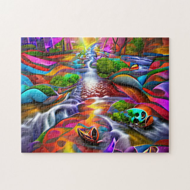 Puzzle motif créatif (Horizontal)