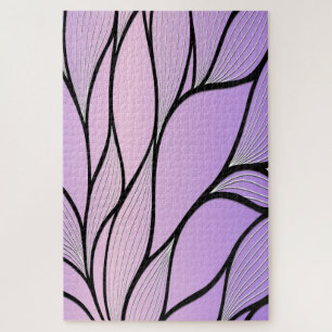 Puzzle Motif de congé créatif Pearlescent violet