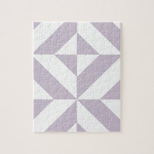 Puzzle Motif de cube de pale Cool géométrique