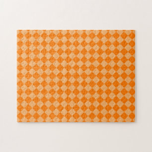 Puzzle Motif de diamants orange combiné par STaylor