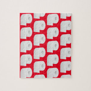 Puzzle Motif de patchs de toilettes