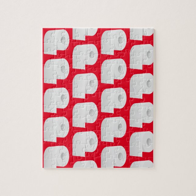 Puzzle Motif de patchs de toilettes (Vertical)