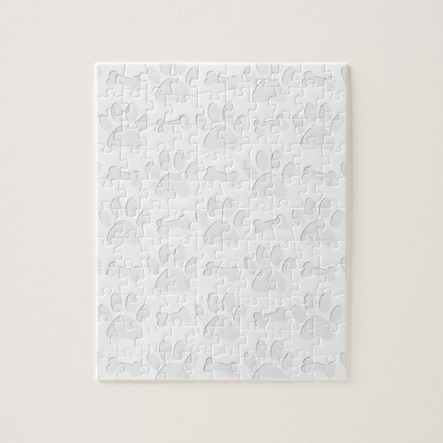 Puzzle Motif De Pâtes Et De Bones De Chien Coupé En Papie (Vertical)