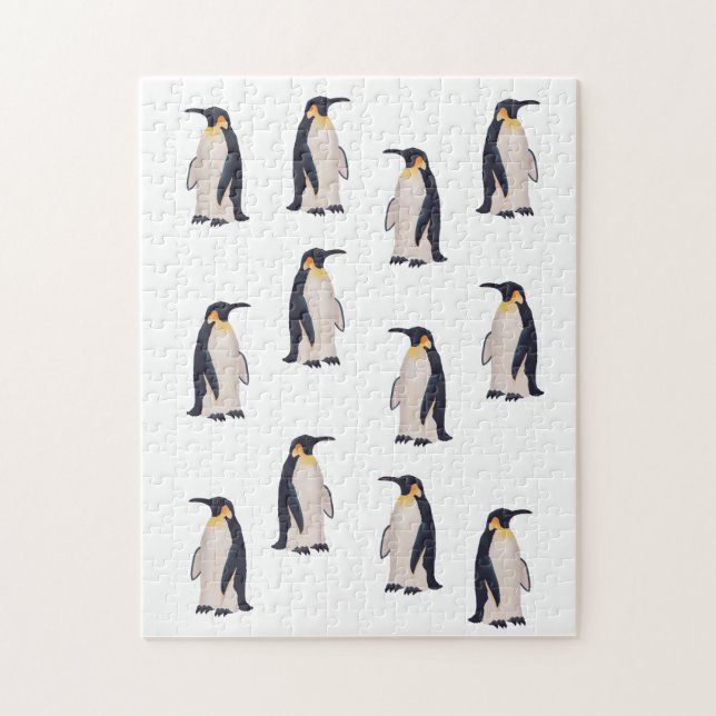 Puzzle Motif de pingouins mignons (Vertical)