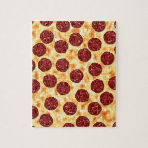 Puzzle Motif de pizza de pepperoni