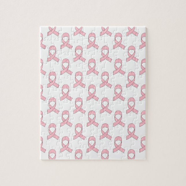 Puzzle Motif de ruban rose (Vertical)