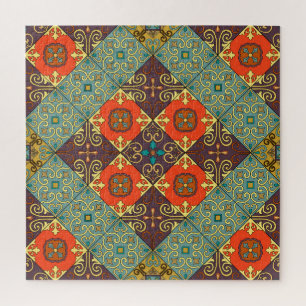 Puzzle Motif de style Talavera